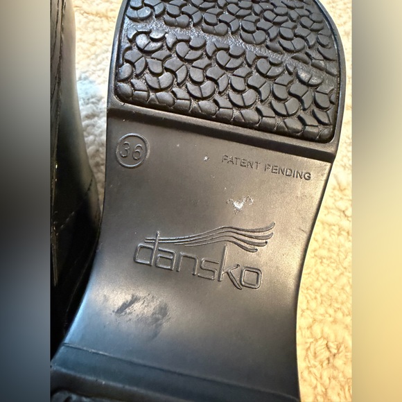 Dansko XP Women’s Black Slip Resistant Clogs Size 36EU - Picture 10 of 11